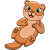 Otter cartoon
