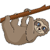 Sloth cartoon