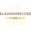 klassensprecher weil ich es kann