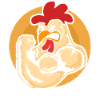 Poules musclées et musclées