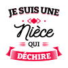 NIÈCE QUI DÉCHIRE