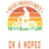 Moped Gubbe underskattar moped mokick vintage