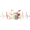 Drums Drummer Drummer Heartbeat