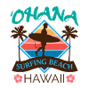 Ohana Surfing Beach Hawaii Summer