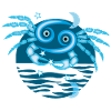 Cancer zodiac Crab Symbol