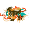 Retro-Musik-Player