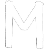 M - Blanc