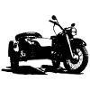 Motos R75 side-cars De