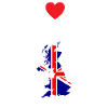 England I love Britain