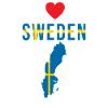Suède j'aime la Suède