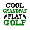 Cool grandpas play golf
