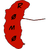Romo Insel Rot Emblem