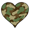 Camouflaged heart