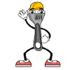 Tool Cartoon Wrench