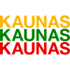 KAUNAS Lithuania Flag Litauen