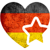 Mit hjerte for Tyskland - Gammelt tysk flag