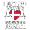 Denmark flag I Danish Souvenirs