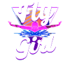 Swimmer Swim Fly Girl Butterfly