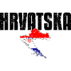Hrvatska Map croatia Croatian flag