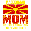 Macedonische Moeder Noord-Macedonië Vlag voor Moeder