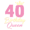 Birthday Queen 40th birthday