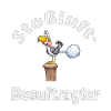 Stoßluft-Beauftragter lustig fun Möwe maritim