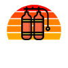 Oxygen bottle diver