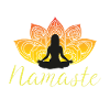 Yoga Namaste Lotus Meditation