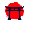 A Temple In A Red Sunset