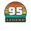 Legend 95 Vintage 1995 Fødselsdag 26 år retro