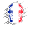France Flag Skull
