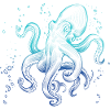 Octopus Squid Art Polyp Ocean
