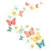 Bunter Schmetterling Schmetterlinge