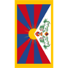 Tibet flag phone case