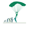 Parachutist Evolution Parachute Skydiving