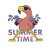 Summertime Flamingo Water Gun