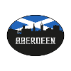 Aberdeen Scotland Skyline Silhouette Scottish Flag