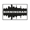 Birmingham Angleterre Voyage Souvenir Skyline Silhoue