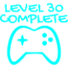 30 anniversaire Niveau 30 Complete
