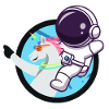 Astronauten-Einhorn