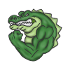 Crocodile bodybuilders muscles Powerlifting