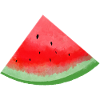 Pastèques aquarelle