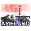 Der Leuchtturm von Ameland