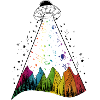 ufo rainbow