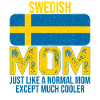 Zweedse Moeder Zweedse vlag voor Moederdag