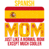 Spansk mor Spanien flag for Mors Dag