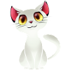 white cat - white cat