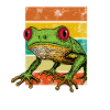 frog, frog frog owner, loves frogs,