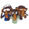 The 3 Monkeys of Wisdom