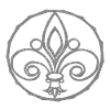 wappensymbole, fleur de lys Relief
